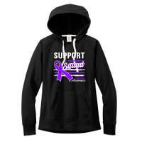 Cancer Awareness I Support Squad I Hodgkin Lymphoma Women's Fleece Hoodie