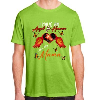 Cool Angel In Heaven Mama Family Best Friend Memorial Love Gift Adult ChromaSoft Performance T-Shirt