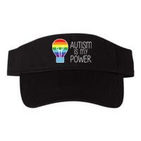 Cute Autism Is My Power Colorful Rainbow Light Bulb Visor