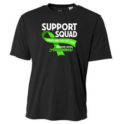 Cancer Awareness I Support Squad NonHodgkin Lymphoma Cooling Performance Crew T-Shirt