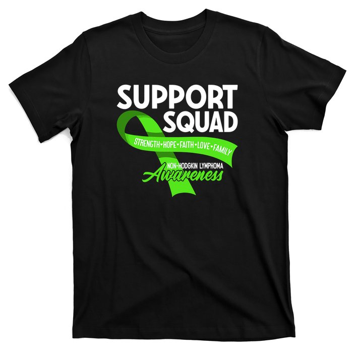 Cancer Awareness I Support Squad NonHodgkin Lymphoma T-Shirt