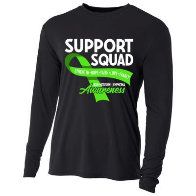 Cancer Awareness I Support Squad NonHodgkin Lymphoma Cooling Performance Long Sleeve Crew