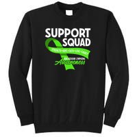 Cancer Awareness I Support Squad NonHodgkin Lymphoma Tall Sweatshirt