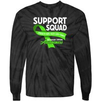 Cancer Awareness I Support Squad NonHodgkin Lymphoma Tie-Dye Long Sleeve Shirt