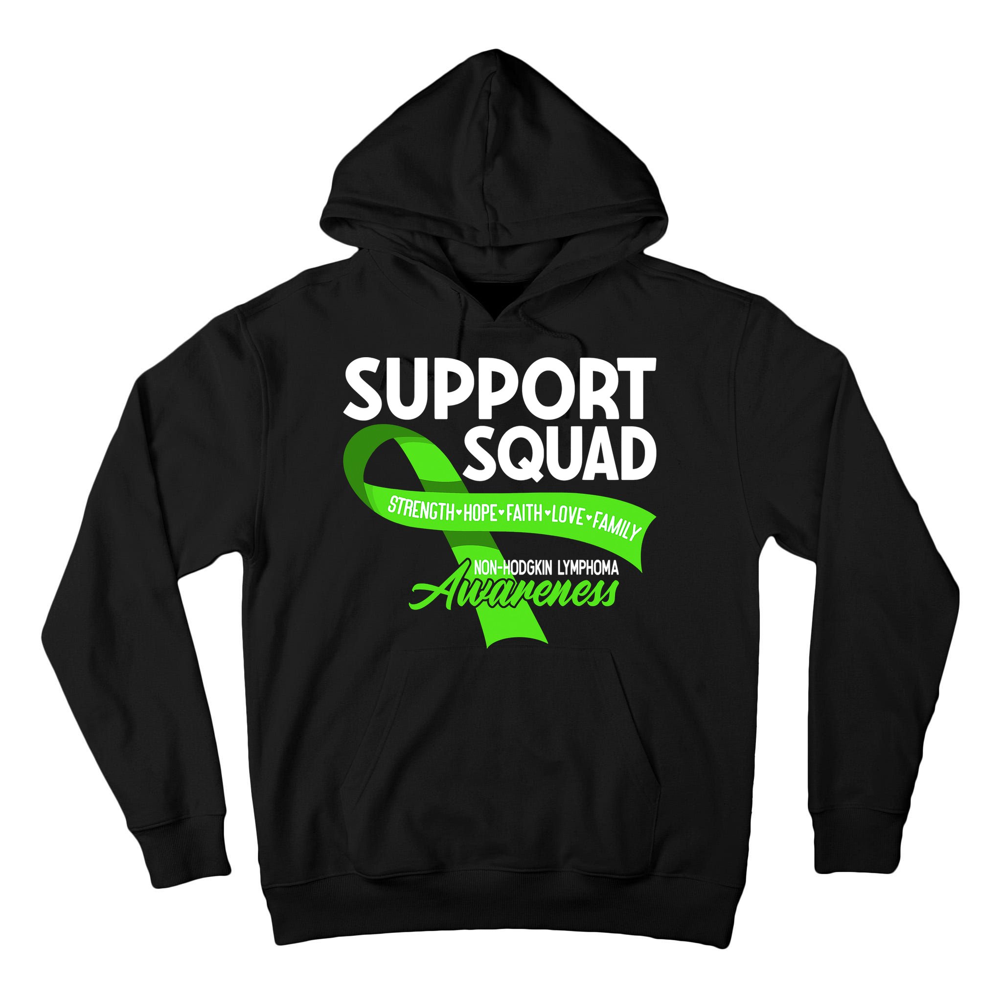 Cancer Awareness I Support Squad NonHodgkin Lymphoma Tall Hoodie