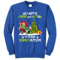 Christmas All I Need Is Coffee And My Welsh Corgi Dog Xmas Gift Sweatshirt