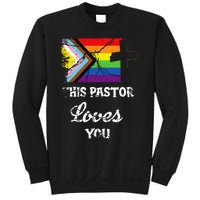 Christian Ally Inclusive Pride Clergy This Pastor Loves You Sweatshirt