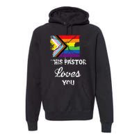 Christian Ally Inclusive Pride Clergy This Pastor Loves You Premium Hoodie