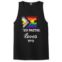 Christian Ally Inclusive Pride Clergy This Pastor Loves You PosiCharge Competitor Tank