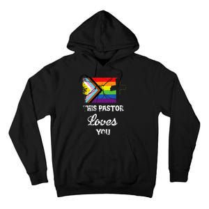 Christian Ally Inclusive Pride Clergy This Pastor Loves You Tall Hoodie