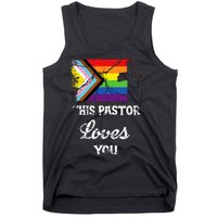 Christian Ally Inclusive Pride Clergy This Pastor Loves You Tank Top