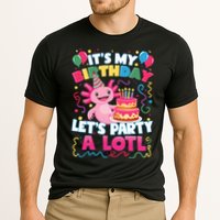 Cute Axolotl Its My Birthday Lets Party  Cooling Performance Crew T-Shirt
