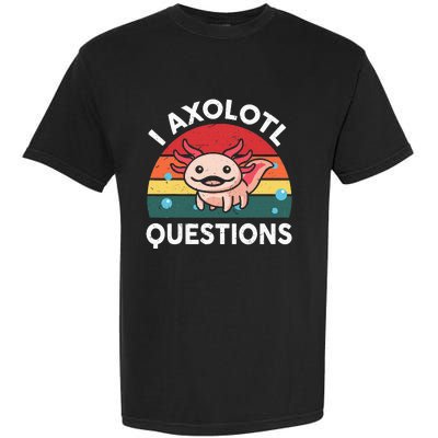 Cute Axolotlshirt I Axolotl Question Garment-Dyed Heavyweight T-Shirt