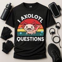 Cute Axolotlshirt I Axolotl Question Cooling Performance Crew T-Shirt
