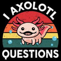 Cute Axolotlshirt I Axolotl Question Flat Bill Trucker Hat