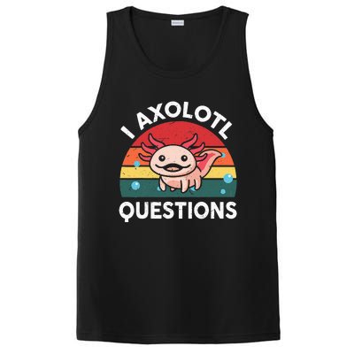 Cute Axolotlshirt I Axolotl Question PosiCharge Competitor Tank