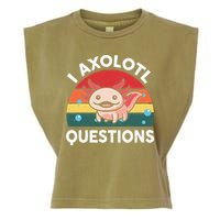 Cute Axolotlshirt I Axolotl Question Garment-Dyed Women's Muscle Tee