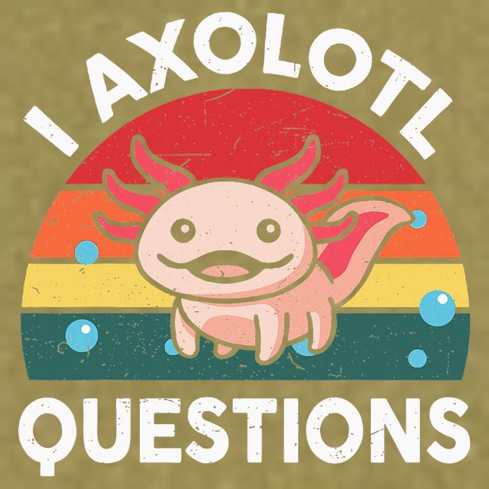 Cute Axolotlshirt I Axolotl Question Garment-Dyed Women's Muscle Tee