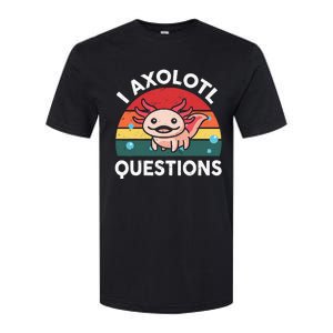 Cute Axolotlshirt I Axolotl Question Softstyle CVC T-Shirt