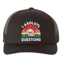 Cute Axolotl- I Axolotl Question   Funny Yupoong Adult 5-Panel Trucker Hat