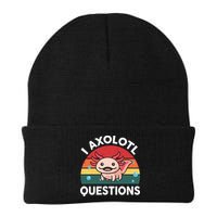 Cute Axolotl- I Axolotl Question   Funny Beanie