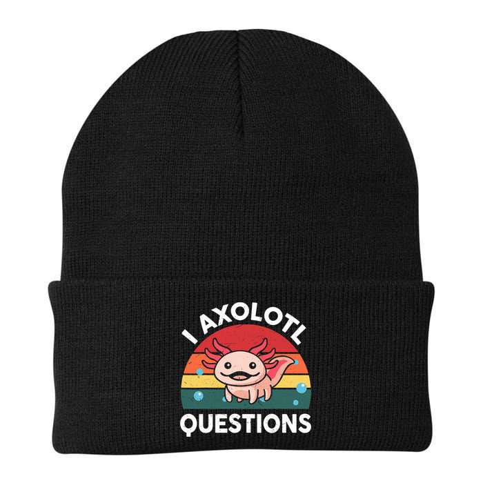 Cute Axolotl- I Axolotl Question   Funny Beanie
