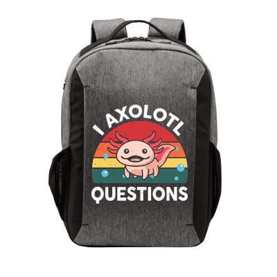 Cute Axolotl- I Axolotl Question   Funny Vector Backpack