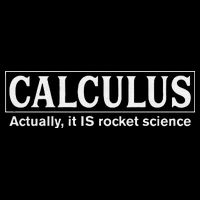 Calculus Actually It Is Rocket Science Math Student Teacher 16 in Basic Backpack