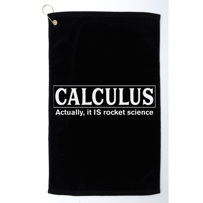 Calculus Actually It Is Rocket Science Math Student Teacher Golf Towel