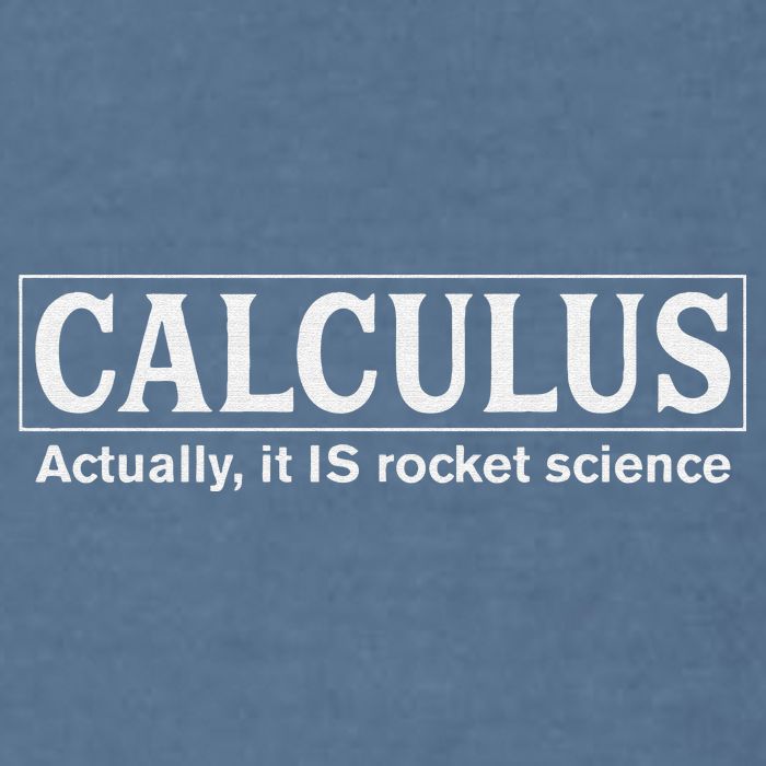 Calculus Actually It Is Rocket Science Math Student Teacher Garment-Dyed Sweatshirt