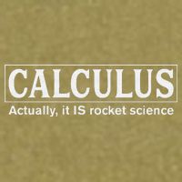 Calculus Actually It Is Rocket Science Math Student Teacher Garment-Dyed Women's Muscle Tee