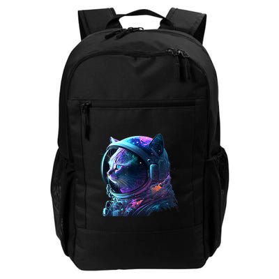 Cat Astronaut In Space Suit And Helmet In The Cosmos Funny Backpack