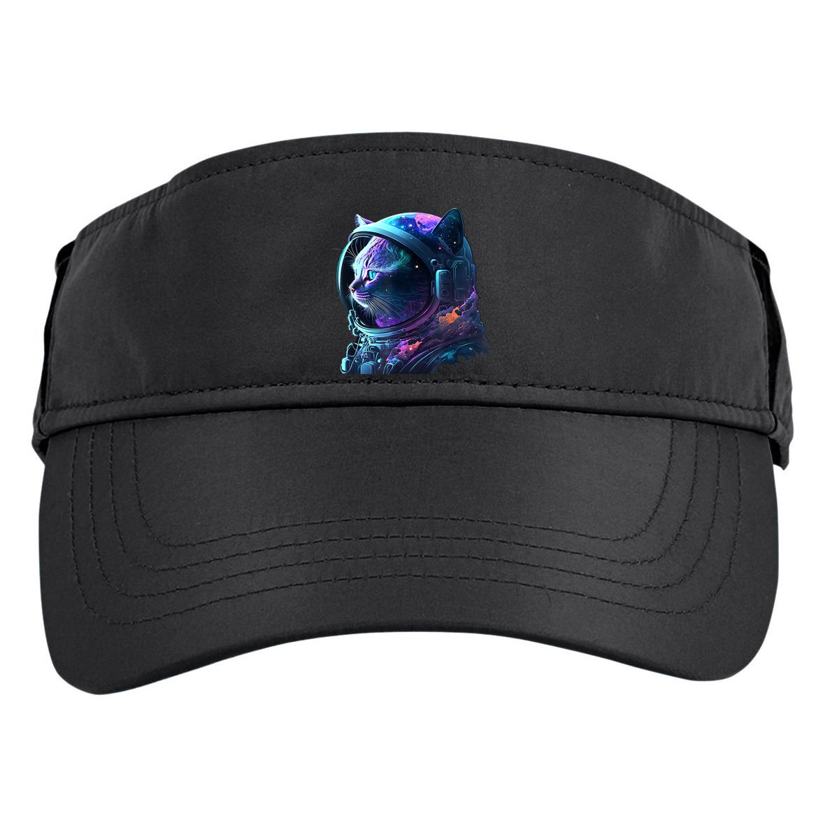 Cat Astronaut In Space Suit And Helmet In The Cosmos Funny Adult Drive Performance Visor