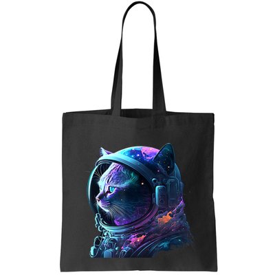 Cat Astronaut In Space Suit And Helmet In The Cosmos Funny Bag
