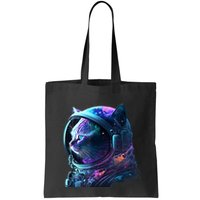 Cat Astronaut In Space Suit And Helmet In The Cosmos Funny Bag