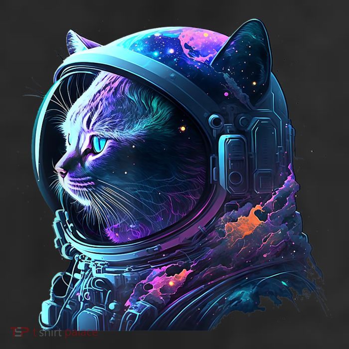 Cat Astronaut In Space Suit And Helmet In The Cosmos Funny 25L Jumbo Tote