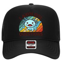 CAT Axolotl I Axolotl Questions Funny Retro Trucker Hat