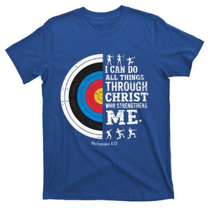 Christian Archery I Can Do All Things Religious Faith T-Shirt