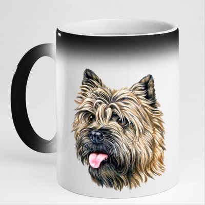 Cairn Terrier 11oz Black Color Changing Mug