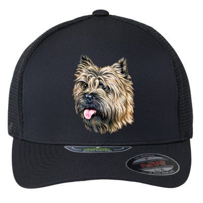 Cairn Terrier Flexfit Unipanel Trucker Cap