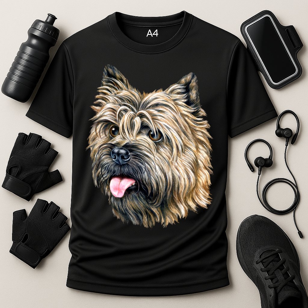 Cairn Terrier Cooling Performance Crew T-Shirt