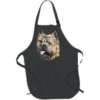 Cairn Terrier Full-Length Apron With Pockets