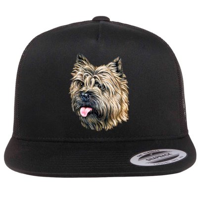 Cairn Terrier Flat Bill Trucker Hat