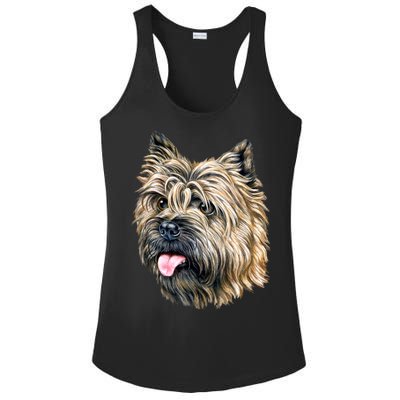 Cairn Terrier Ladies PosiCharge Competitor Racerback Tank