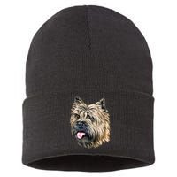 Cairn Terrier Sustainable Knit Beanie