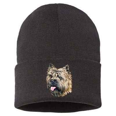 Cairn Terrier Sustainable Knit Beanie