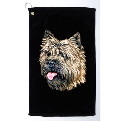 Cairn Terrier Platinum Collection Golf Towel