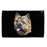 Cairn Terrier Grommeted Golf Towel