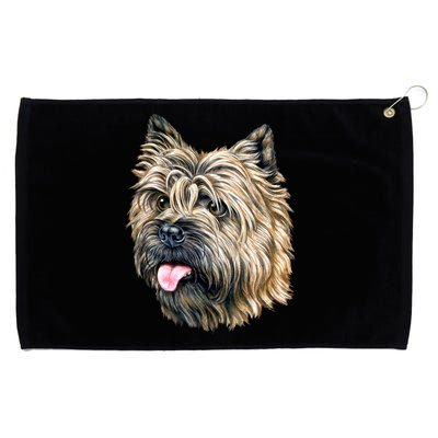 Cairn Terrier Grommeted Golf Towel