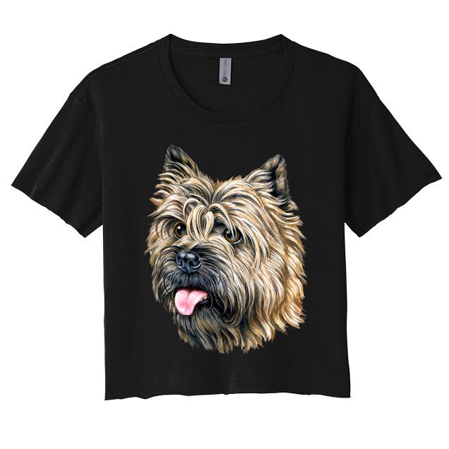 Cairn Terrier Crop Top